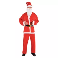 Weihnachten Red Weihnachtsmann Erwachsene Kostüm M/L