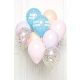 Happy Birthday Pastel Ballon, Luftballon 10 Stück Set 11 inch (27,5cm)