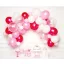 Farbe Pink Luftballongirlande Set mit 70 Stück