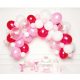 Farbe Pink Luftballongirlande Set mit 70 Stück