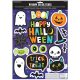 Halloween Friends Fensteraufkleber 17-teiliges Set