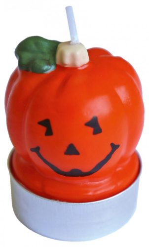 Halloween Pumpkin, Kürbis Kerze Set 3 Stk.