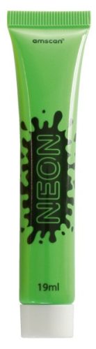 Party Make Up, Neon grün Gesichtsfarbe