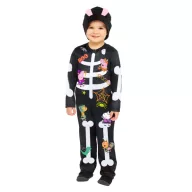 Peppa Wutz Skeleton Kostüm 3-4 Jahre