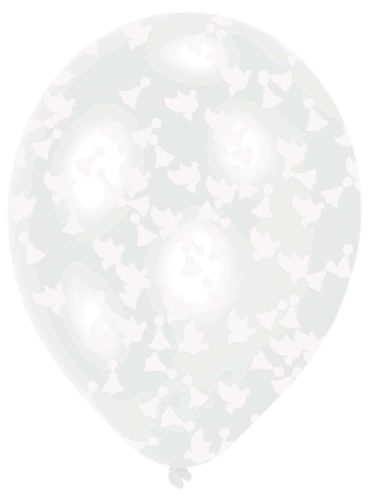 Hochzeit Clear gefüllter Ballon, 6-teilig 11 Zoll (27,5 cm)