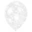 Hochzeit Clear gefüllter Ballon, 6-teilig 11 Zoll (27,5 cm)