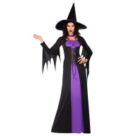 Halloween Classic Hexen Kostüm für Erwachsene M/L