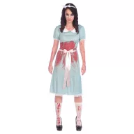 Halloween Bloody Muderous Twin Erwachsenen-Kostüm Glanz M/L