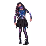 Halloween Neon Girl Skelettkostüm 3-4 Jahre