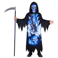 Halloween Neon Sensenmann Kostüm 3-4 Jahre