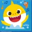 Baby Shark Music Servietten, 16 Stück, 33x33 cm