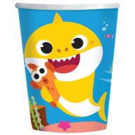 Baby Shark Music Pappbecher 8er-Pack 250 ml