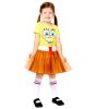 SpongeBob Schwammkopf Mädchen Verkleidung 3-4 Jahre