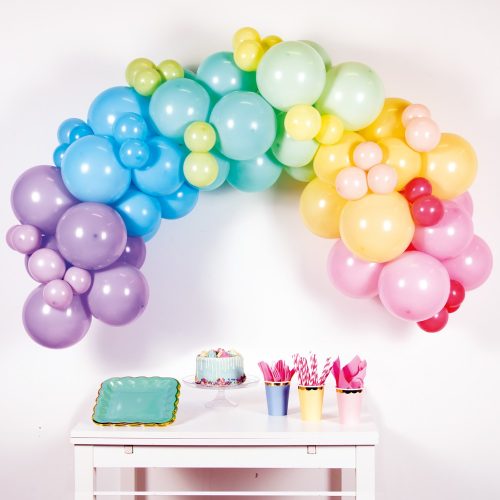 Farbe Pastel Ballon, Luftballon Girlande 78 Stück Set