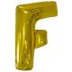 Buchstabe Gold Riesen Buchstabe F Folienballon 110 cm