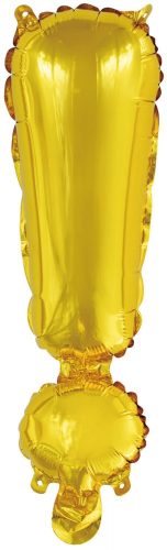 Gold, Gold ! Buchstabe Folienballon, 43 cm