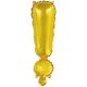 Gold, Gold ! Buchstabe Folienballon, 43 cm