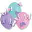 Schmetterling Flutter Ballon, 3-teiliges Set mit Zubehör 14 Zoll (35,5 cm)