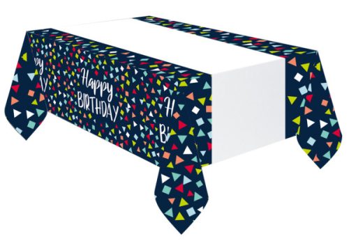 Happy Birthday Reason To Celebrate Tischdecke aus Papier 120*180 cm