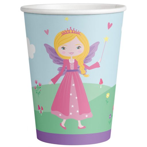 Prinzessin Spell Papierbecher 8 Stück 250 ml