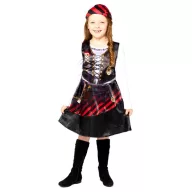 Pirat Pirate Girl, Mädchen Kostüm 2-3 Jahre