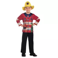 Feuerwehrmann Kostüm 2-3 Jahre