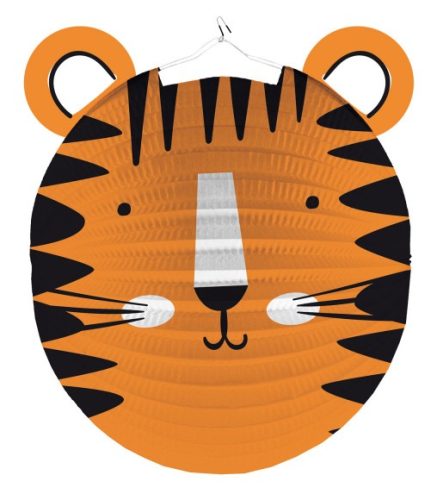 Tiger Lampion 25 cm