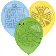   Farbe Labyrinth Labyrinthballon, 3-tlg-Set mit Stift 14 Zoll (35,5 cm)