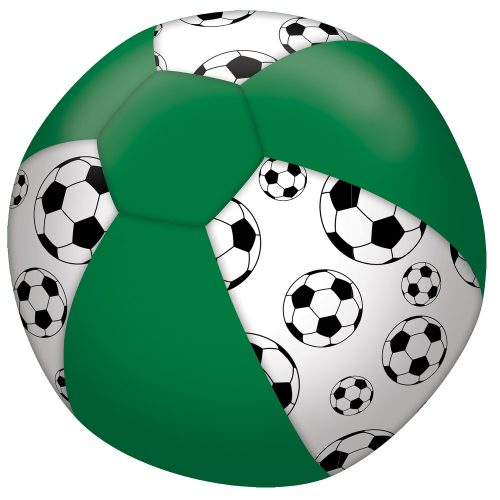 Fußball Ball Folienballon 3 Stück 22,8 cm