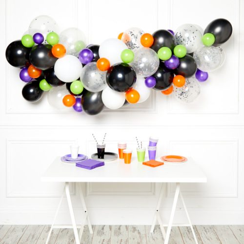 Halloween Mystic Ballon, Girlandenset mit 70 Ballons