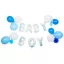 Baby Baby Boy Boy Folienballon, Ballon-Set
