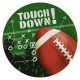Sport Touchdown Amerikanischer Fußball Pappteller 8 St 23 cm