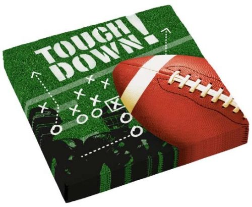 American Football Touchdown Serviette 16 Stück 33x33 cm