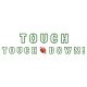 Sport Touchdown Amerikanisches Fußball Schild 180 cm