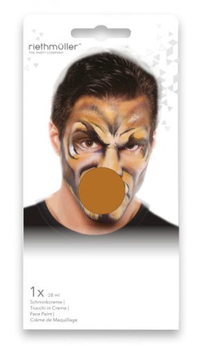 Party Make Up, Braune Gesichtsbemalung 28 ml