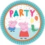 Peppa Wutz Confetti Pappteller 8er-Pack, 23 cm