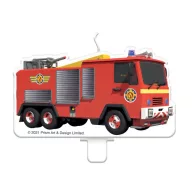 Feuerwehrmann Sam Teamwork Tortenkerze