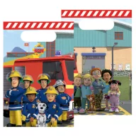 Feuerwehrmann Sam Teamwork Geschenktasche 8 Stk