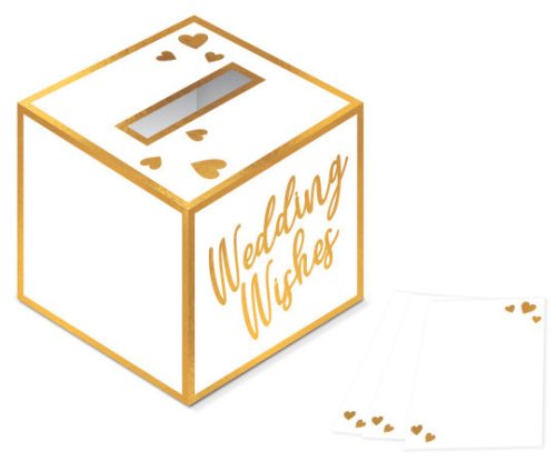 Hochzeit Wunschbox mit Karte