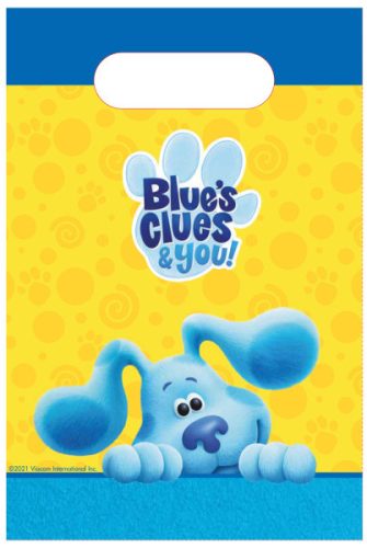 Blaue Azure Clues Fun Geschenktüte 8 Stk.