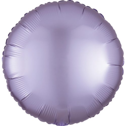 Silk Pastel Lilac Kreis Folienballon 43 cm