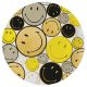 Emoji  Smiley Originals Pappteller 8 Stk 23 cm