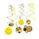 Emoji  Smiley Originals Banddekoration 6-teiliges Set