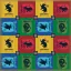 Harry Potter Houses 16-teilig Serviette 33x33 cm