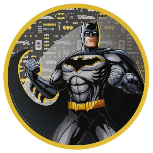 Batman City Pappteller 8 Stück 23 cm