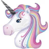 Einhorn Pastel Folie Ballon 76 cm
