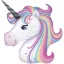 Einhorn Pastel Folie Ballon 76 cm