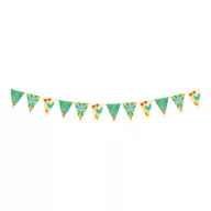 Sommer Surf Party Papier-Flaggenkette 400 cm