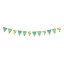 Sommer Surf Party Papier-Flaggenkette 400 cm