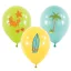 Sommer Surf Party Ballon, 6 Stück 11 Zoll (22,8 cm)